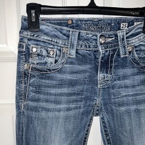 Miss Me Boot Cut Jeans Size 25/33inseam